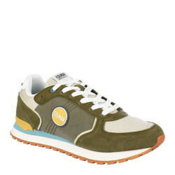 Sneakersy męskie COLMAR TRAVIS BLOCK MILITARY GREE